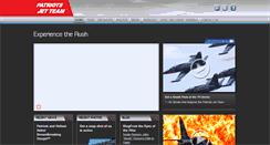 Desktop Screenshot of patriotsjetteam.com